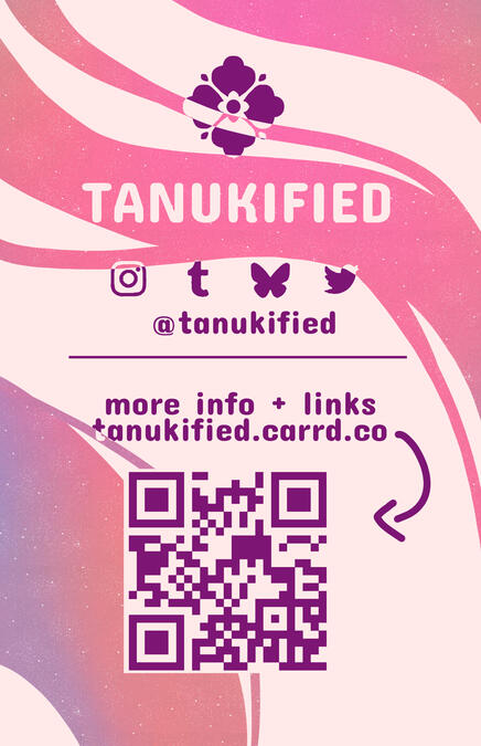 Business card design, back.